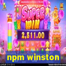 npm winston